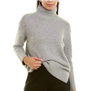 Line & Dot MockNeck Sweater